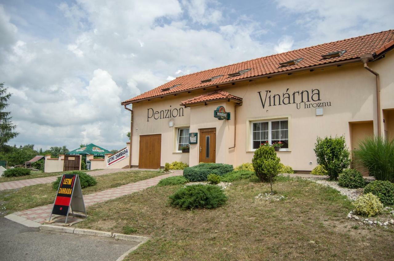 Penzion Vinarna U Hroznu Hotel Veseli nad Moravou Ngoại thất bức ảnh