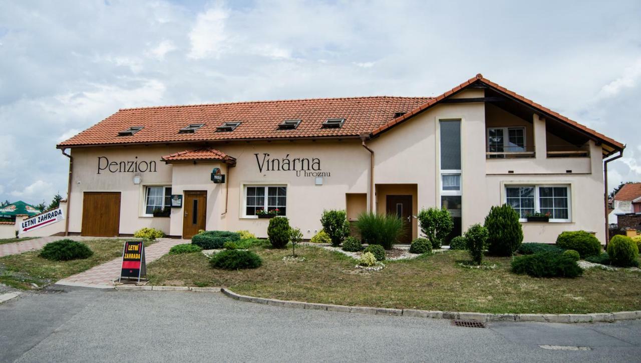 Penzion Vinarna U Hroznu Hotel Veseli nad Moravou Ngoại thất bức ảnh